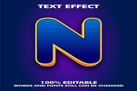 About Creative N Text Effect