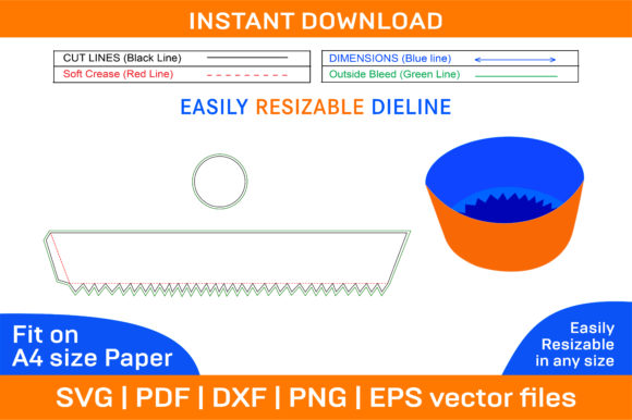 Creating Custom Boxes with the Circle Box Dieline Template and 3D Box Design