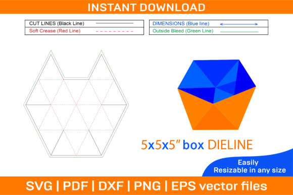 DIY Geoball Packaging Box Dieline Template: A Versatile Tool for Creative and Business Innovation