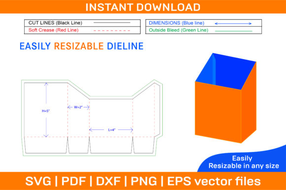 Leaflet Cardboard Box Dieline Template: A Strategic Tool for Custom Packaging Solutions