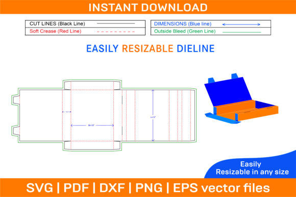 Medicine Box Die Cut Template and 3D Box: A Practical Tool for Custom Packaging