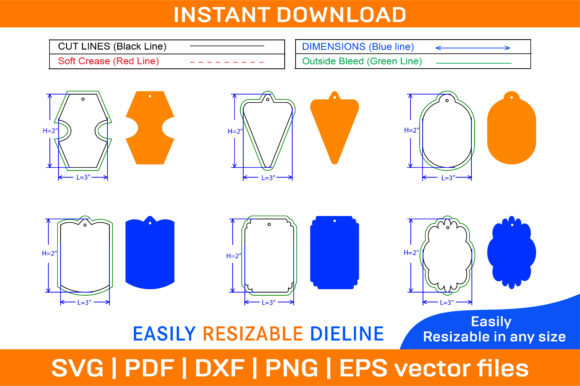 Perfect Tagline 2x3 Inch Dieline Template: A Practical Tool for Custom Box Design and Creative Projects